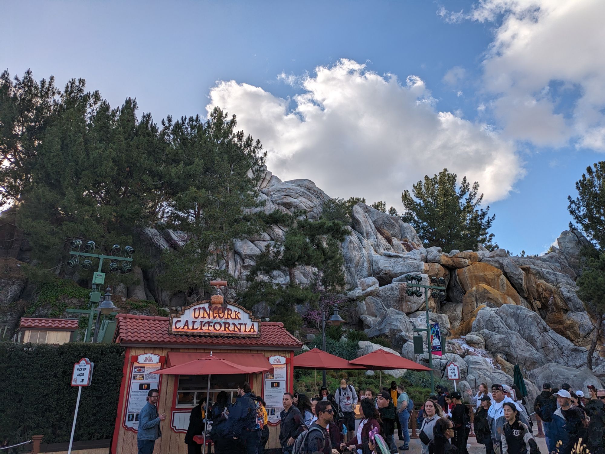 Grizzly Peak is the first thing you get to once you get past Main Street.